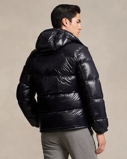 Ralph Lauren Gorham Noir · Doudoune brillante