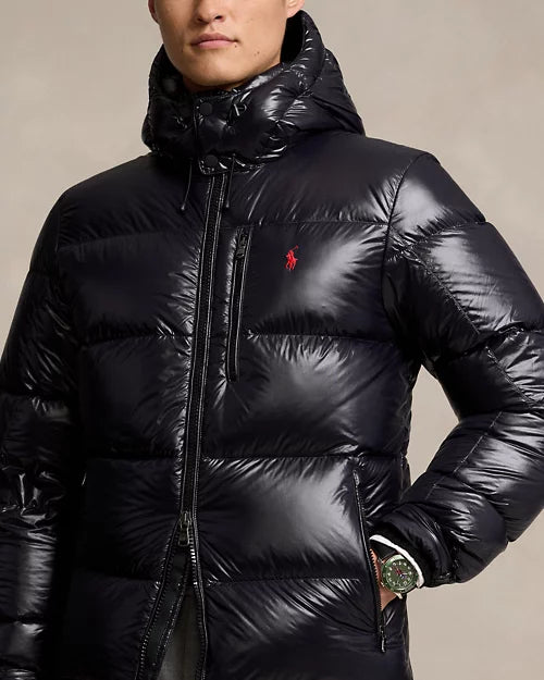 Ralph Lauren Gorham Noir · Doudoune brillante