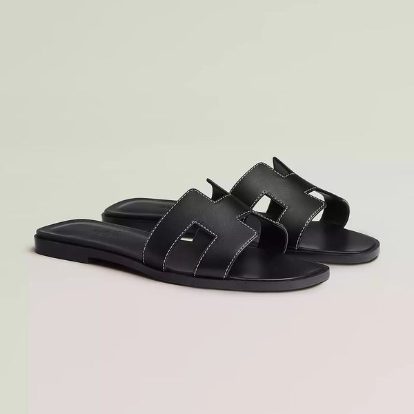 Hermes Sandals Black