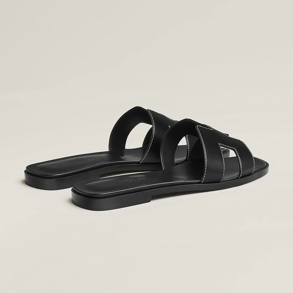 Hermes Sandals Black