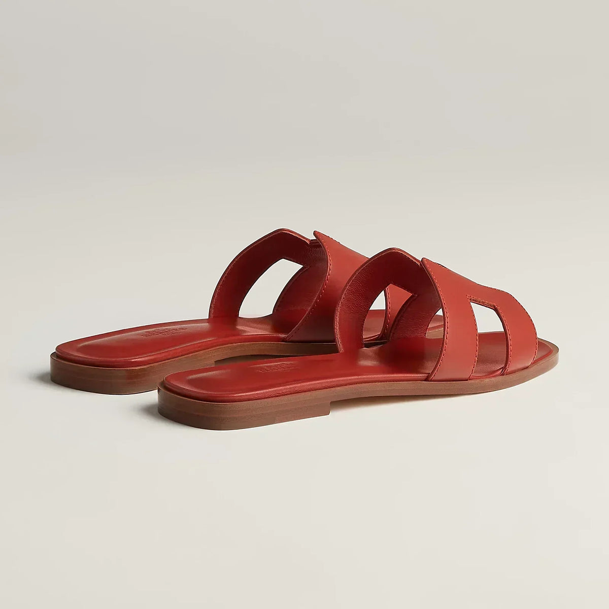 Hermes Sandals Burnt Orange