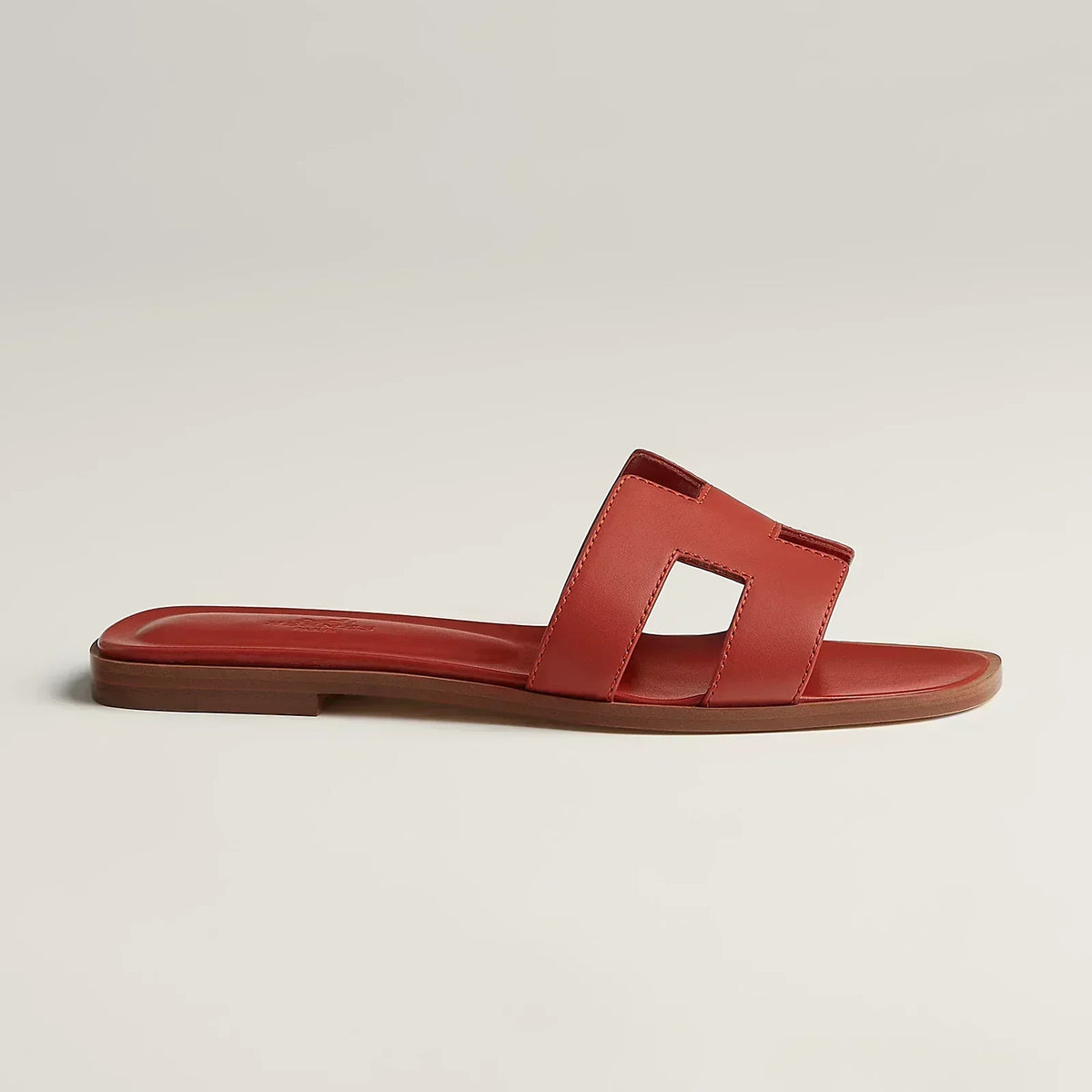 Hermes Sandals Burnt Orange