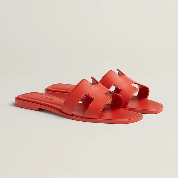 Hermes Sandals Nasturtium Orange