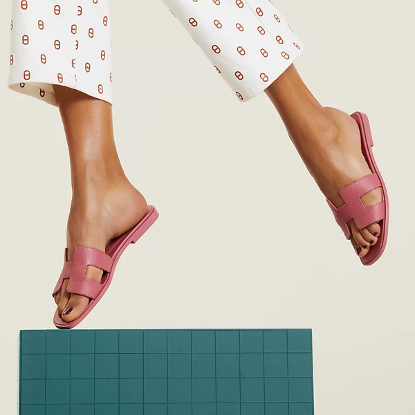 Hermes Sandals Venetian Pink