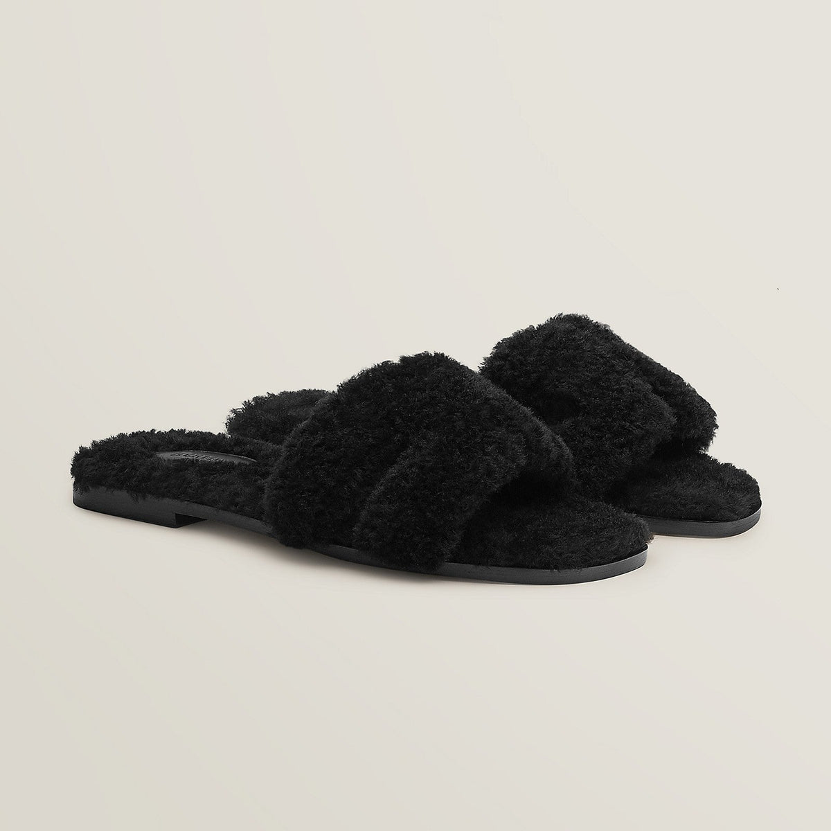 Hermes Sandals Black