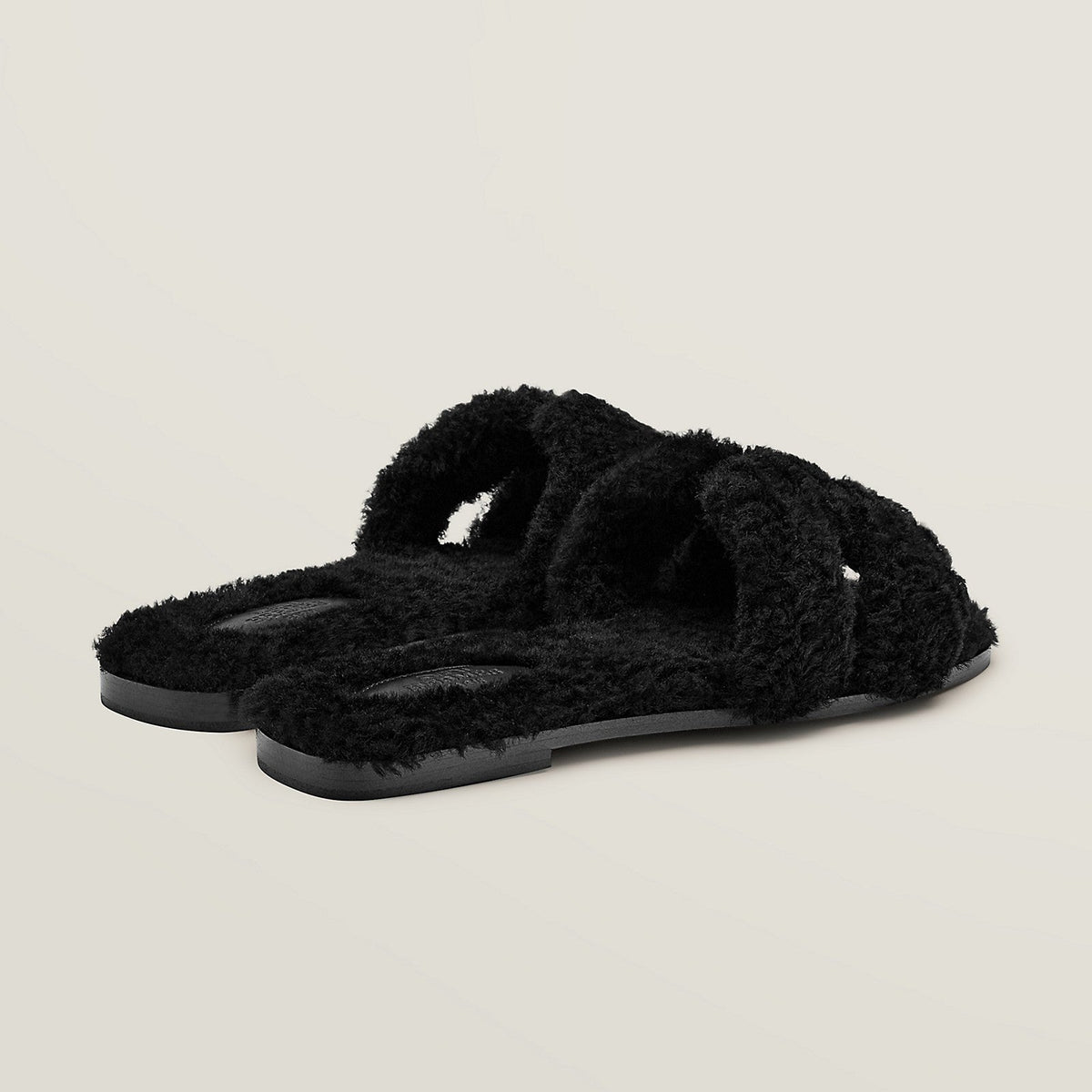 Hermes Sandals Black