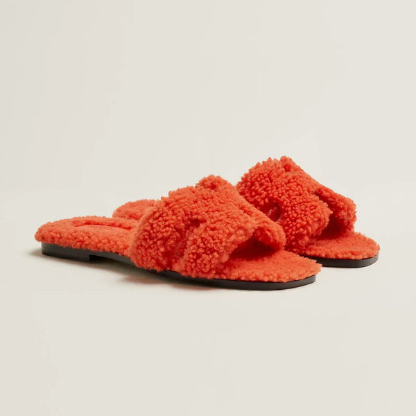 Hermes Sandals Orange