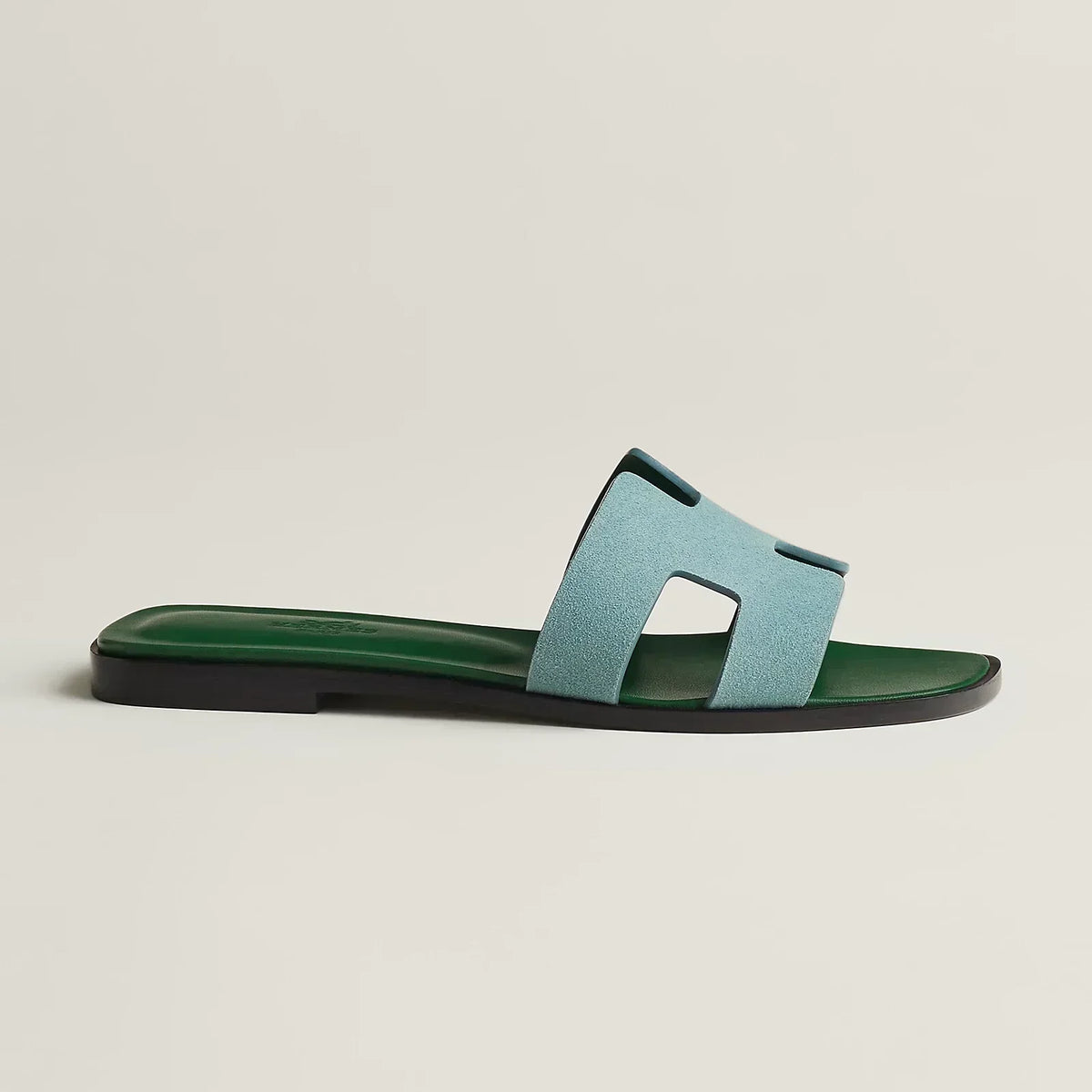 Hermes Sandals Water Green