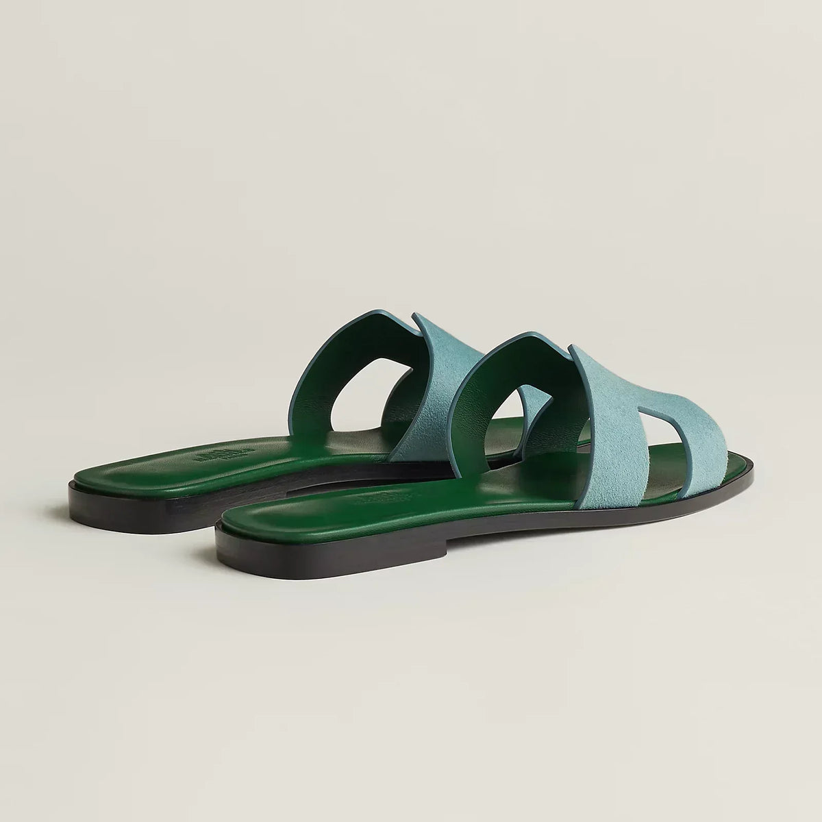 Hermes Sandals Water Green