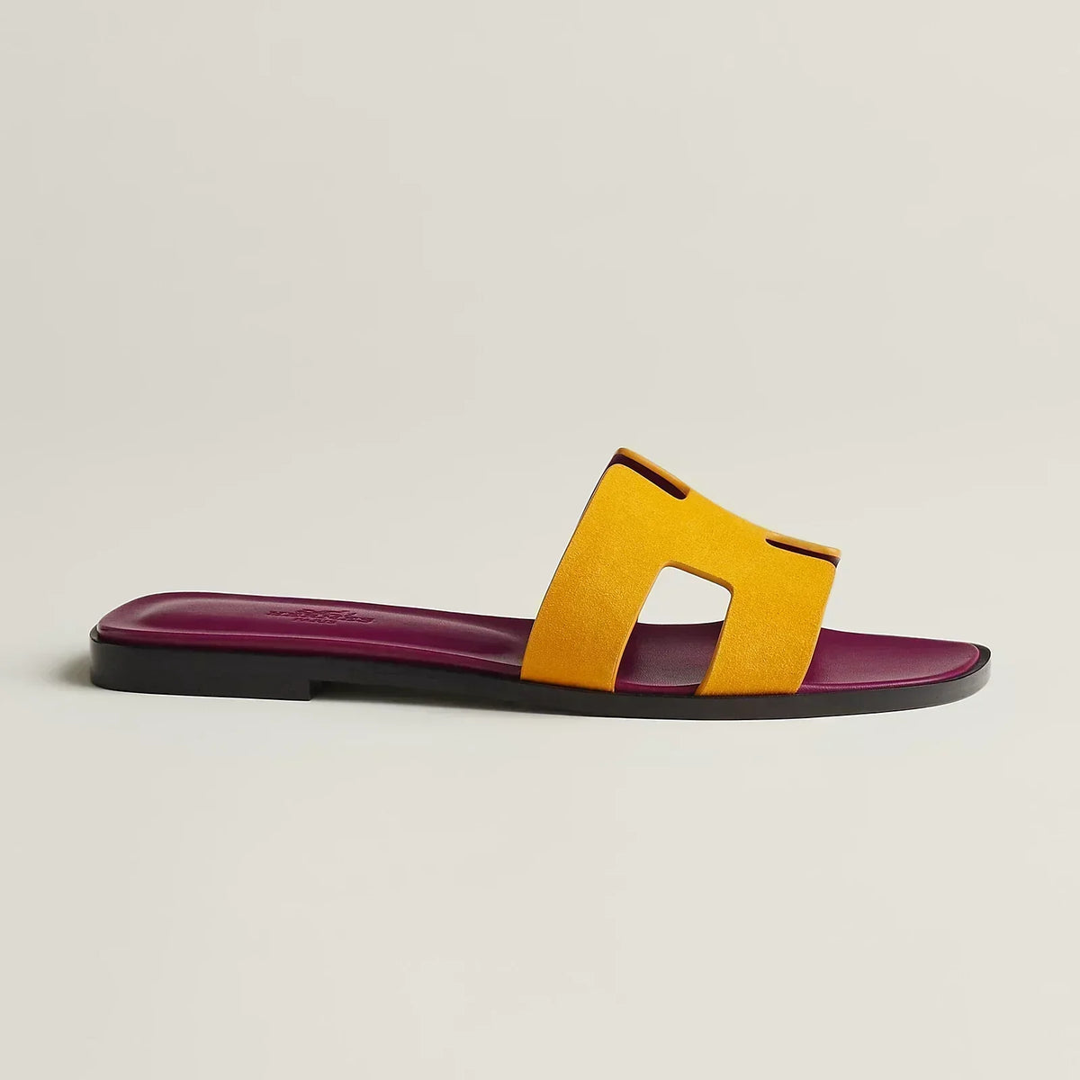 Hermes Sandals Topaz Yellow