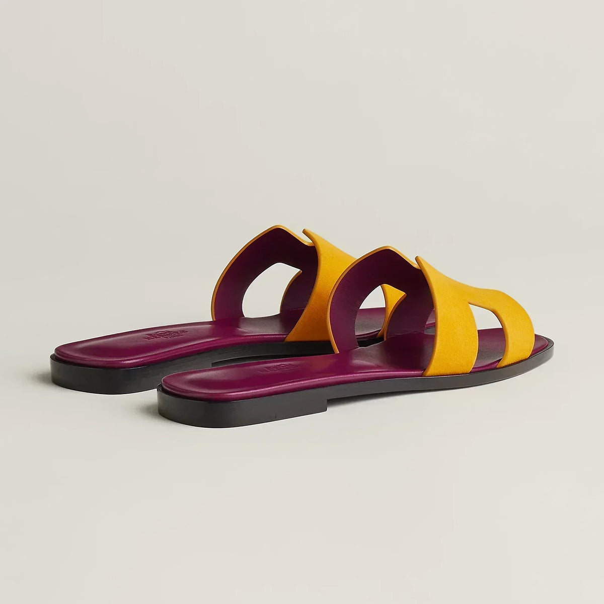 Hermes Sandals Topaz Yellow