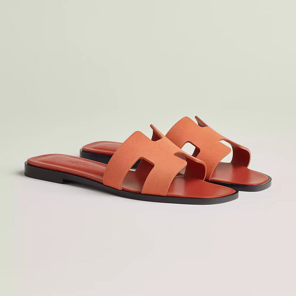 Hermes Sandals Pink Sandalwood