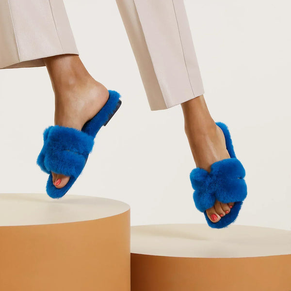 Hermes Sandals Ocean Blue