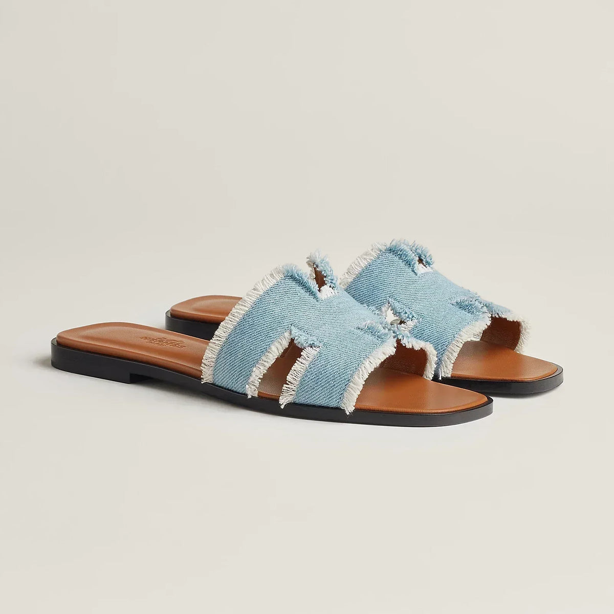 Hermes Sandals Light Blue