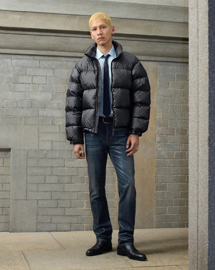 Burberry Highlands Nylon Noir · Doudoune
