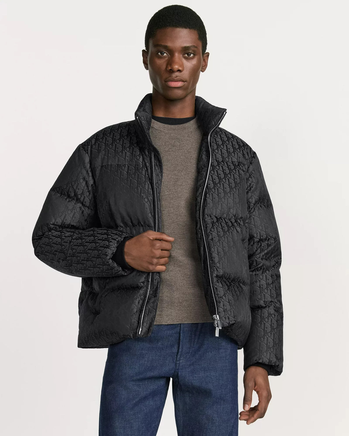 Dior Oblique Noir · Doudoune courte
