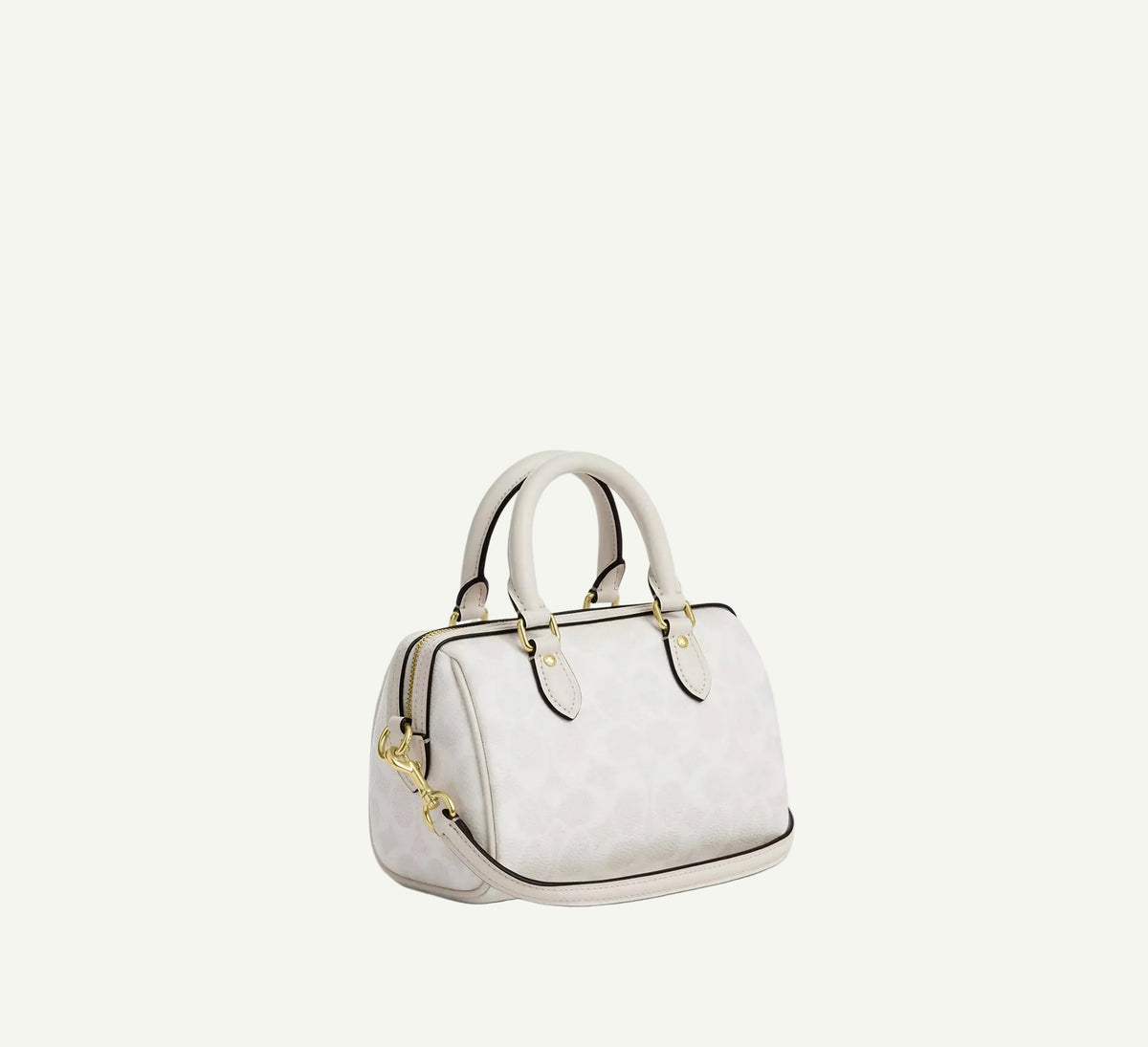 Coach Rowan Mini Crossbody Bag White Canvas