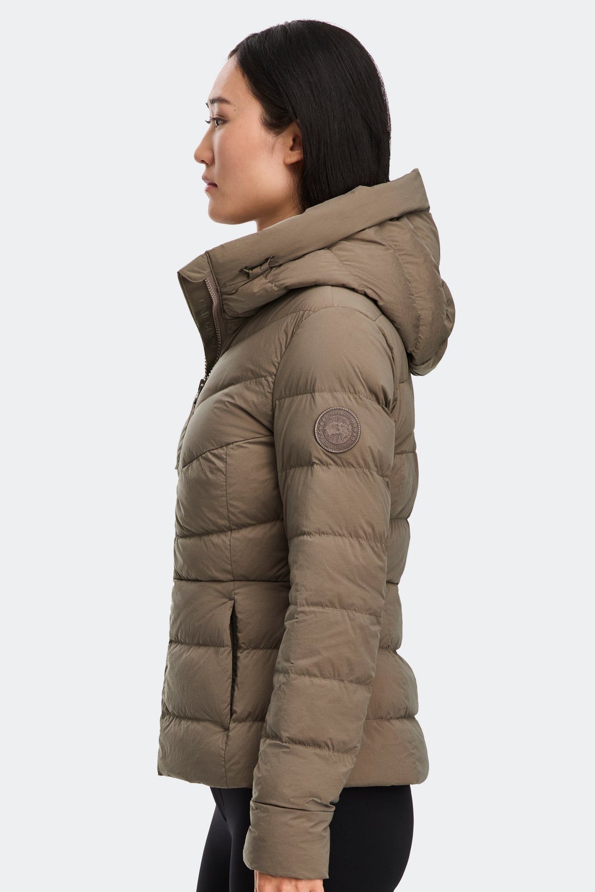 Canada Goose Clair Gris Taupe · Veste
