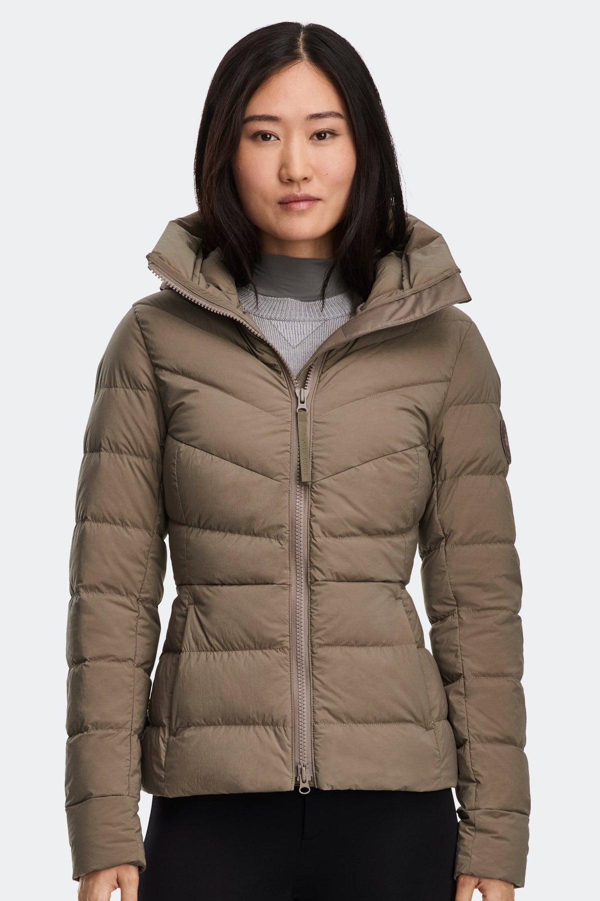 Canada Goose Clair Gris Taupe · Veste