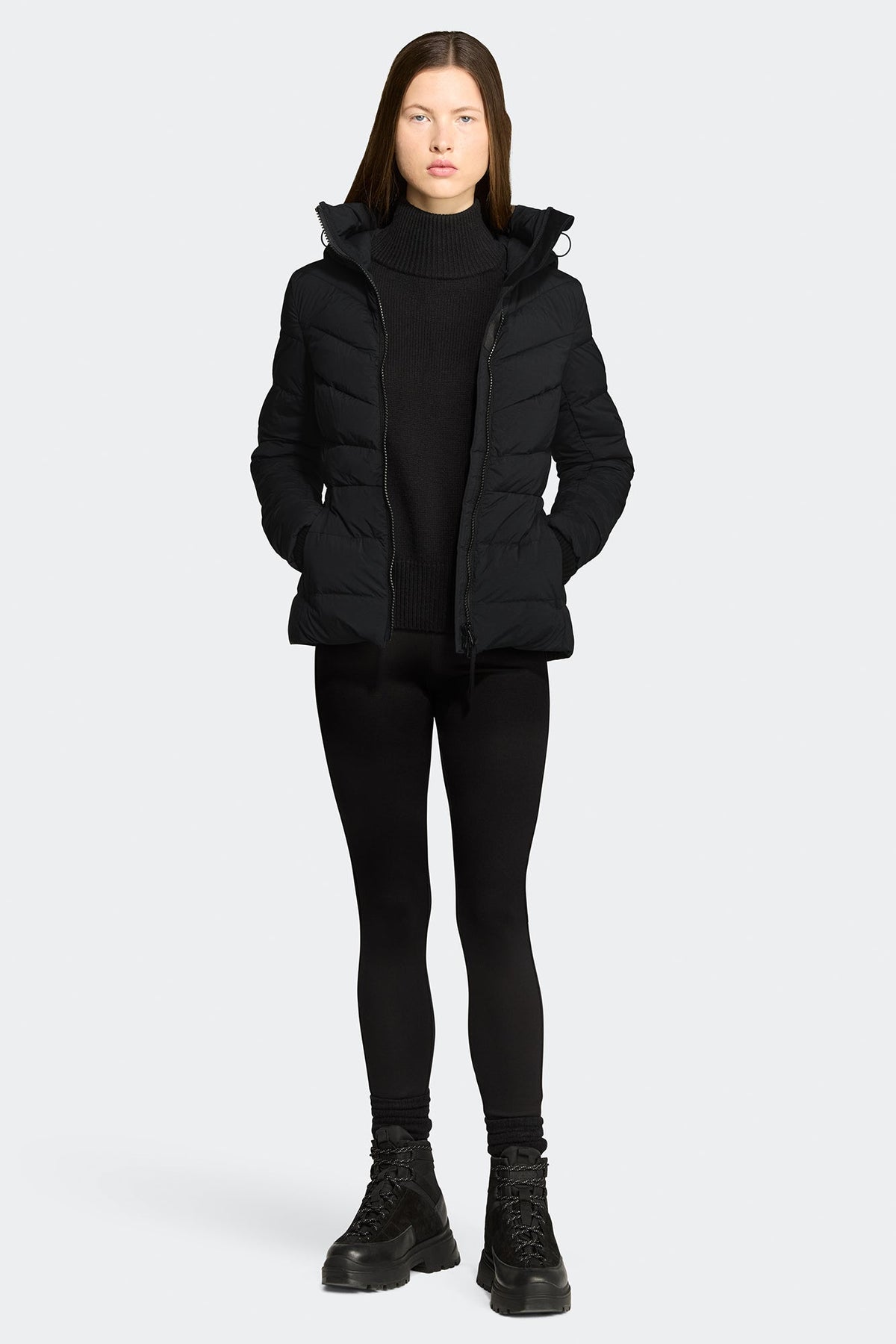 Canada Goose Clair Noir · Veste