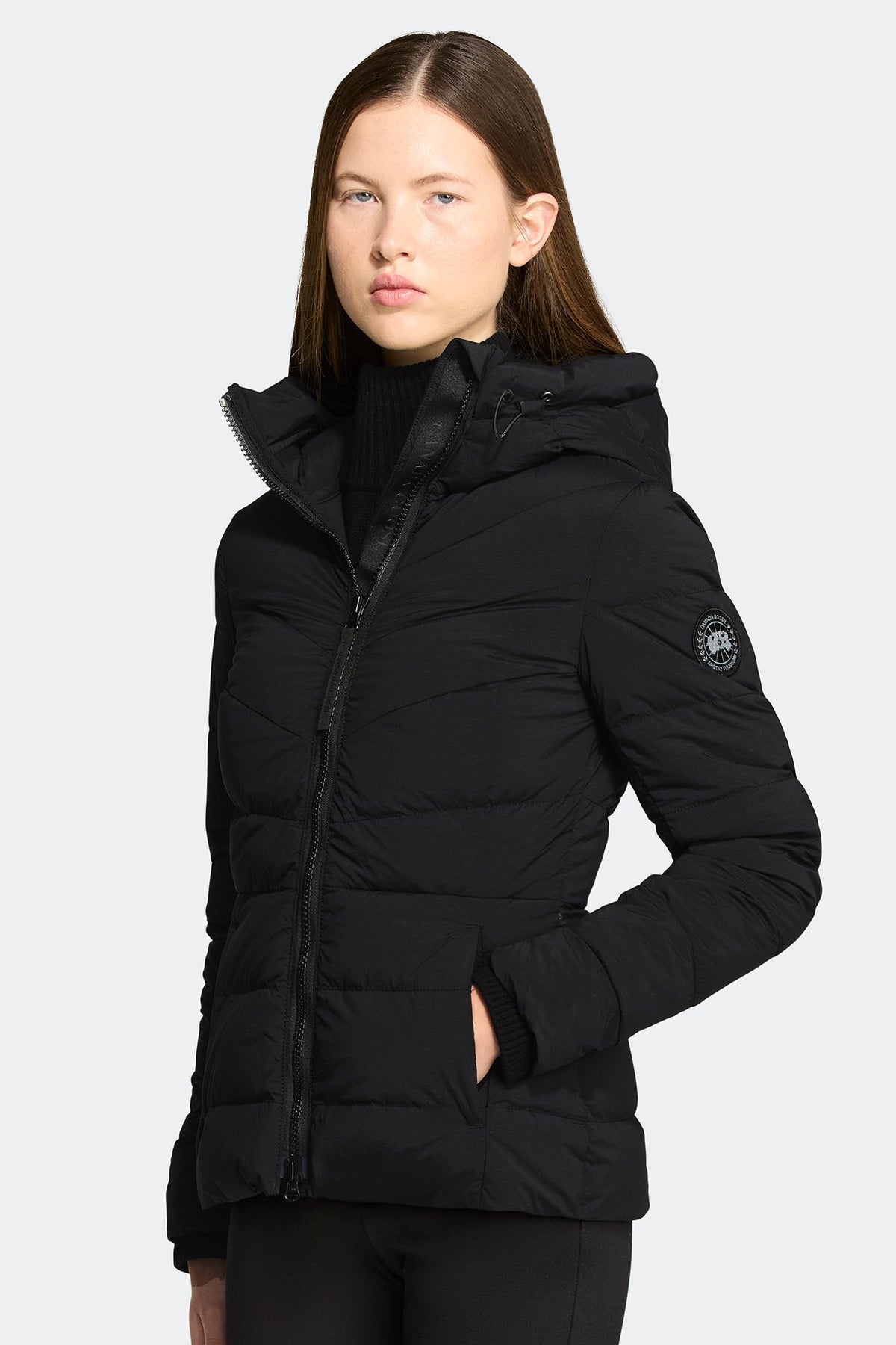 Canada Goose Clair Noir · Veste