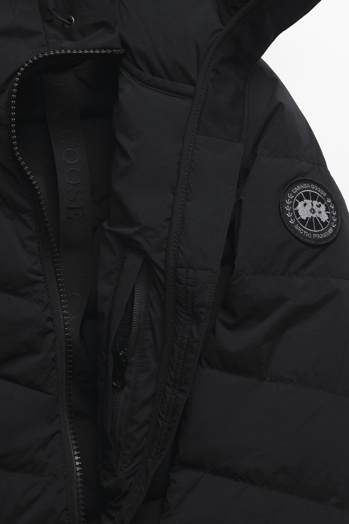 Canada Goose Clair Noir · Veste